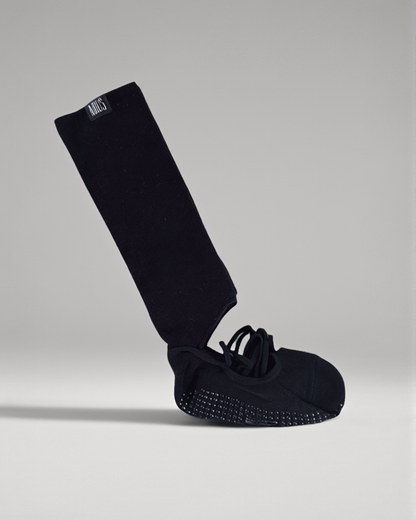 Black Studio Grip Socks